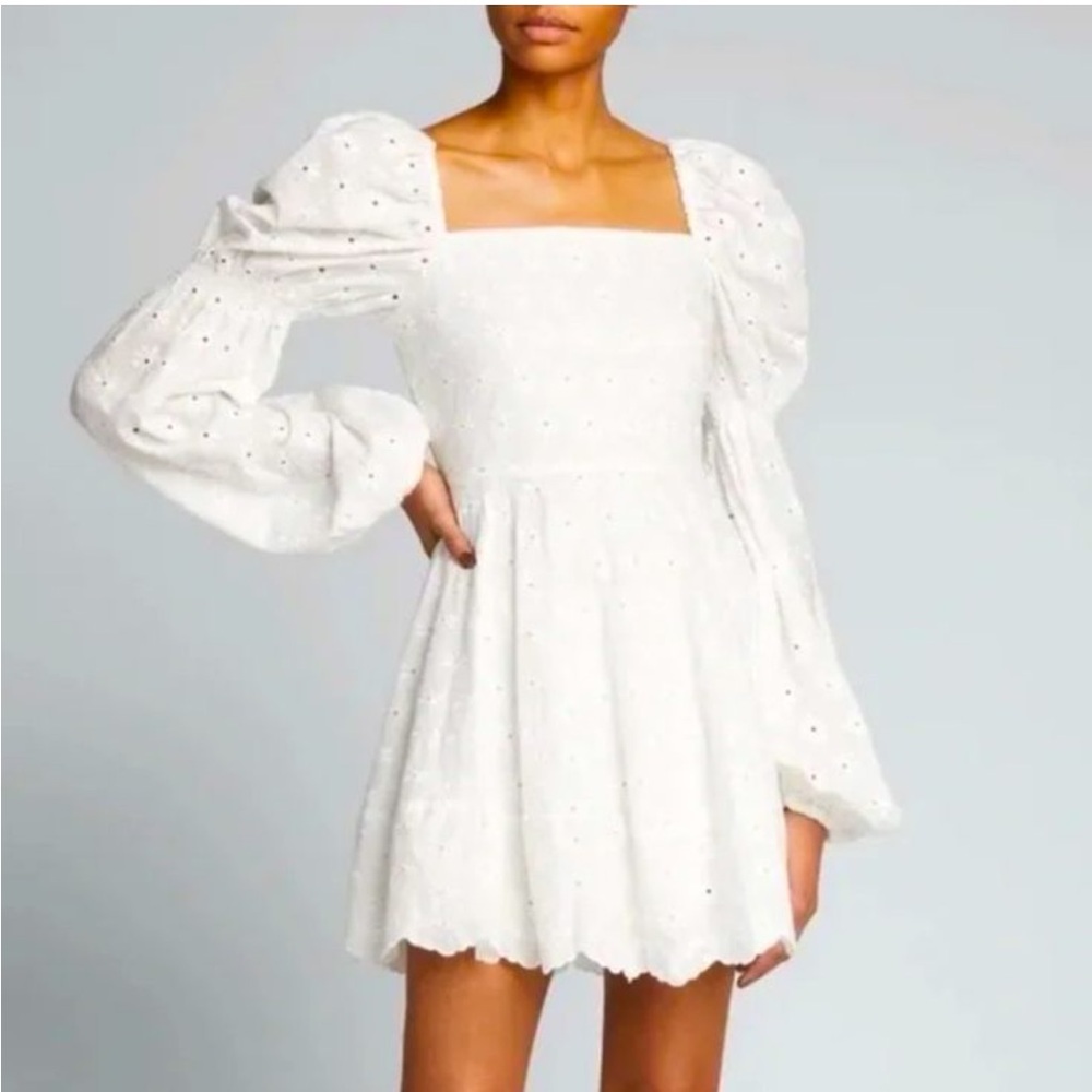 Caroline Constas Wren Eyelet dress